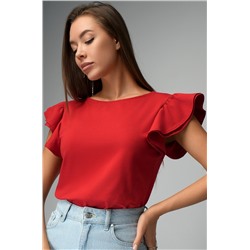 Женская блузка с коротким рукавом Happyfox