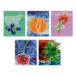 Тетрадь 80 л линия  JUICY FRUITS ТЛ807944