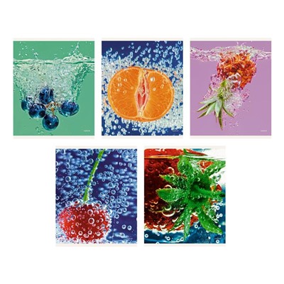Тетрадь 80 л линия  JUICY FRUITS ТЛ807944