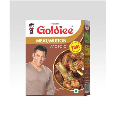 MEAT MUTTON Masala, Goldiee (Смесь специй для мяса МИТ МАТТОН МАСАЛА, Голди), 100 г.