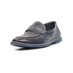 C182-4 DARK BLUE Полуботинки мужские (натуральная кожа) размер