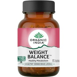 WEIGHT BALANCE, Healthy Metabolism, Organic India (ВЭЙТ БАЛАНС (БАЛАНС ВЕСА), здоровый метаболизм, Органик Индия), 60 капс.