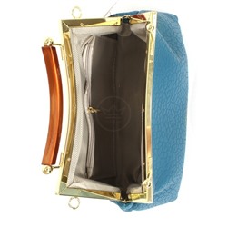 Сумка женская искусственная кожа Ch&K-170,  1отд+еврокарм,  плечевой ремень,  синий 256875