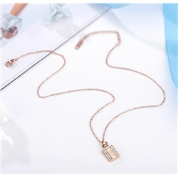 SALE! Подвеска на цепочке из ювелирной стали, "Шанель Love", 1 шт.