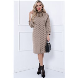 ПЛАТЬЕ РУБЬЕРА (БЕЙЖ ГИРО)