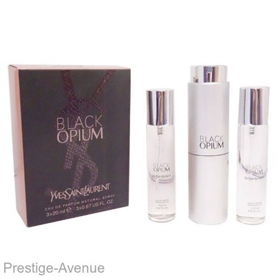 Yves saint Lauren - Парфюмированная вода Black Opium 3*20 мл