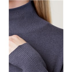 Платье тонкой вязки из хлопка с нейлоном