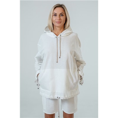 Manika Belle 1002/482/01/1 белый, Шорты, Худи