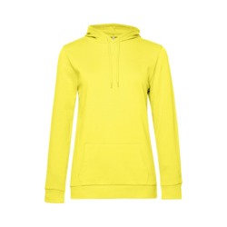 Толстовка с капюшоном женская Hoodie, желтая