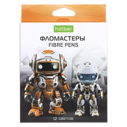 Фломастеры 12 цв. Хатбер Eco Робо FP_084603