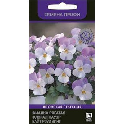 Цв.Фиалка Флорал Пауэр Вайт Роуз Винг (Поиск) 10шт