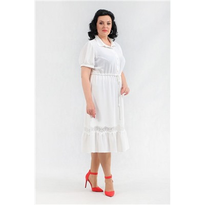 MadameRita 5138 белый, Платье