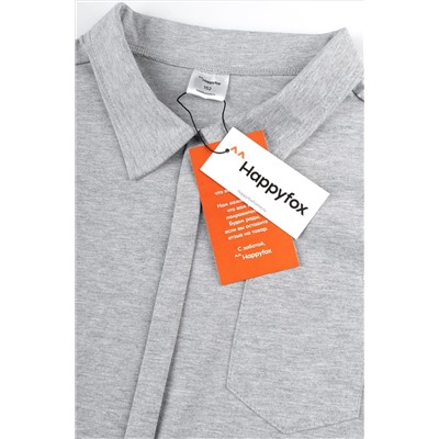 Рубашка-поло с коротким рукавом для мальчика Happyfox