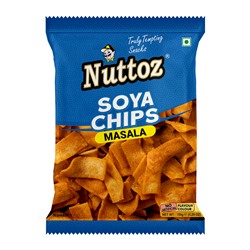Soya Chips MASALA, Nuttoz (Соевые чипсы МАСАЛА, Наттоз), 150 г.