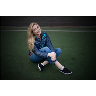 Куртка пуховая женская Tarner Lady, темно-синяя