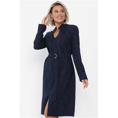 Платье Классическая грация (синее) П13664-19М