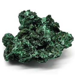 Малахит плисовый кристаллическое образование 73*62*29мм, 116г.