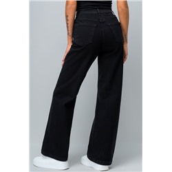 Женские джинсы палаццо с высокой посадкой Happyfox