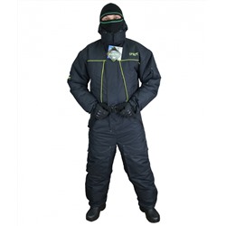 Костюм мужской "Scorpicore " зимний, куртка/полукомб.(Taslan/Fleece) черный К-477