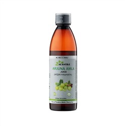 ARJUNA AMLA Juice, Alantra (Аюрведический сок АРДЖУНА И АМЛА забота о сердце, Алантра), 250 мл.