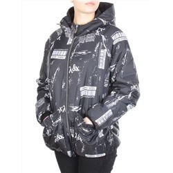 ZW-2183-1C Куртка демисезонная женская BLACK LEOPARD (100 гр.синтепона) размер 54