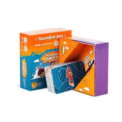 Настольно-печатная игра Трафик-Джем УМ001, УМ001