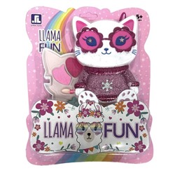 Косметика Набор Котик (тени 5цв + румяна 2цв.+ аппликатор) 26*21см / блистер  2107S