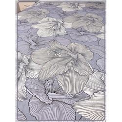 Простыня Ивановская бязь Богема вид 8 серый