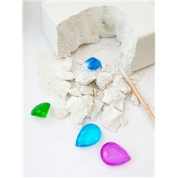 Набор юного археолога для раскопок "Драгоценные камни" (12 штук)