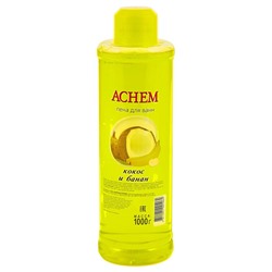 Пена для ванн "Achem" Кокос и банан", 1000 г