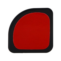Зеркало квадратное мертвой зоны, цвет черный 2шт, 50x50