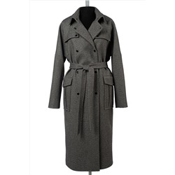 01-11940 Пальто женское демисезонное (пояс)