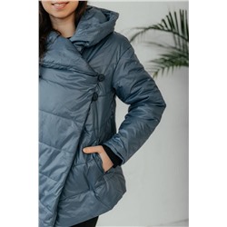 Стильная леди М-661 синий, Куртка