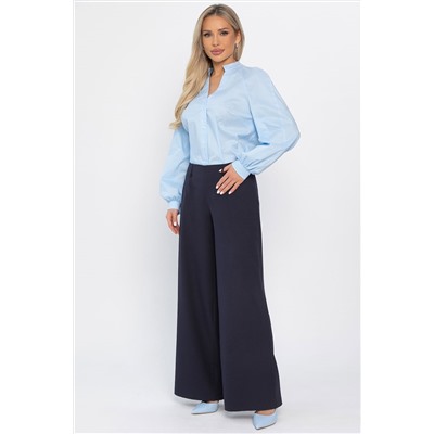 Брюки палаццо Настроение города (темно-синие) Б14510-8М