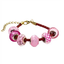 Раскопки для детей «Бусины для браслета» (6 розовых бусин)