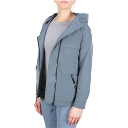 FY-229 GRAY/BLUE Ветровка женская АЛИСА (65% хлопок, 35% полиэстер) размер 54 российский