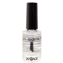 Средство для ухода за ногтями "Защита 3D Cristal" L'ATUAGE COSMETIC, 9 г