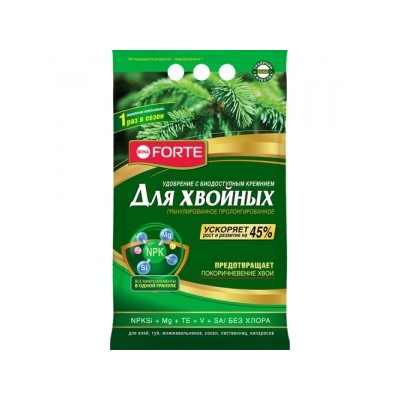 Бона Форте Хвойники гранулиров. с кремнием 2,5кг/10шт