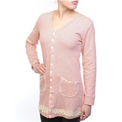 TA025 Кардиган женский (100% хлопок) размер свободный 44-46