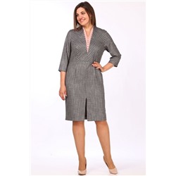Lady Style Classic 1720/2 серый_розовый, Платье