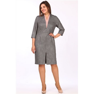 Lady Style Classic 1720/2 серый_розовый, Платье