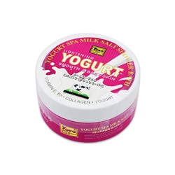 Lightening YOGURT Spa Milk Salt, Smooth & Baby Skin, Yoko Gold (Осветляющий Солевой СПА-Скраб С ЙОГУРТОМ И МОЛОКОМ, Йоко), 380 г. - СРОК ГОДНОСТИ ДО 31 АВГУСТА 2024 ГОДА