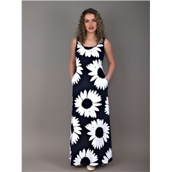 Платье Леди (Крупная ромашка) 3-179а