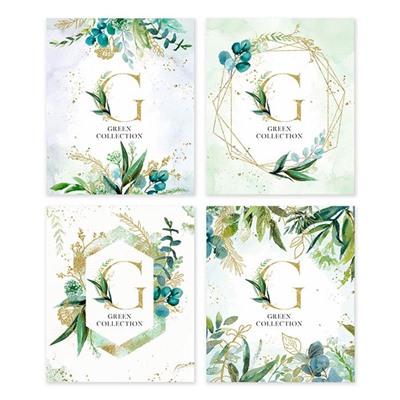 Тетрадь 48 л клетка офсет GREEN COLLECTION 3009