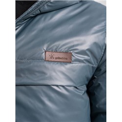 Куртка на флисе "Деми" серый