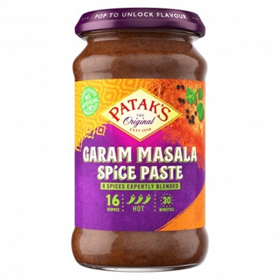 GARAM MASALA SPICE PASTE, Patak's (Паста ГАРАМ МАСАЛА, Патакс), 283 г.