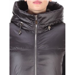 GWD21530P DARK GRAY Пальто зимнее женское PURELIFE (200 гр .холлофайбер) размеры 50-52-54-56-58