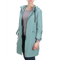 6158 GRAY/GREEN  Ветровка женская AMAZING (65% хлопок 35% полиэстер) размер 48