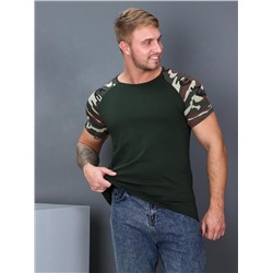 Бинокль - футболка хаки