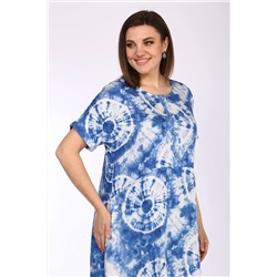 Lady Style Classic 2575 голубой_с_белым, Платье